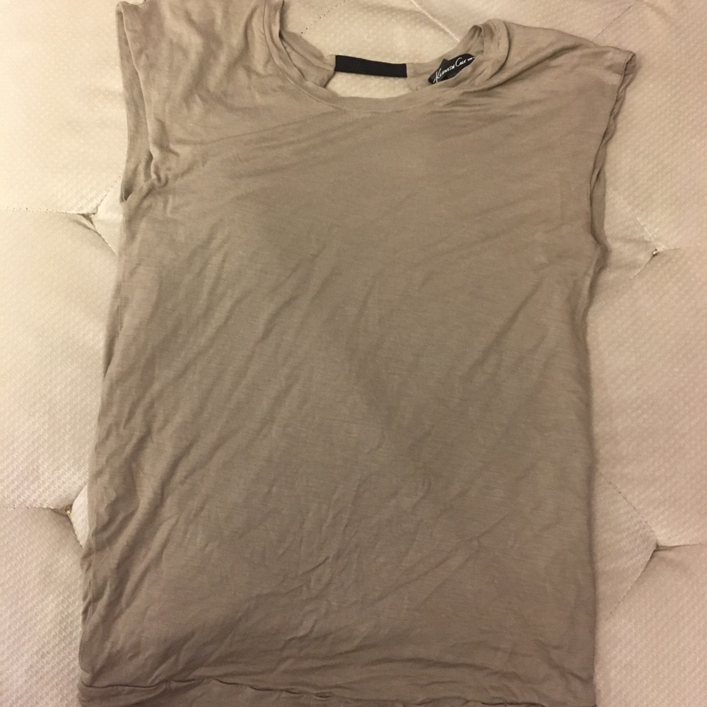 Kenneth Cole new york open back top Small